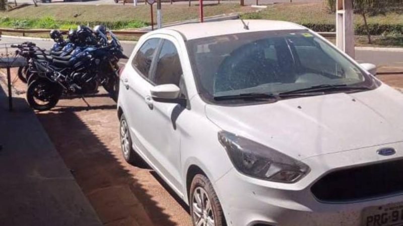 ROMU localiza e recupera veículo furtado no Centro de Rio Verde
