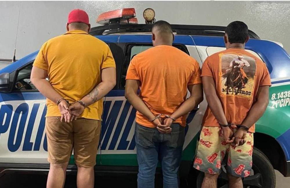 Três homens são presos por estupro coletivo em alojamento de Porteirão
