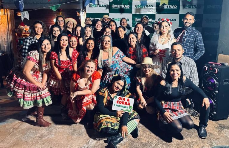 Uma festa pra lá de bão! Veja como foi o 1º Arraiá da Metra!