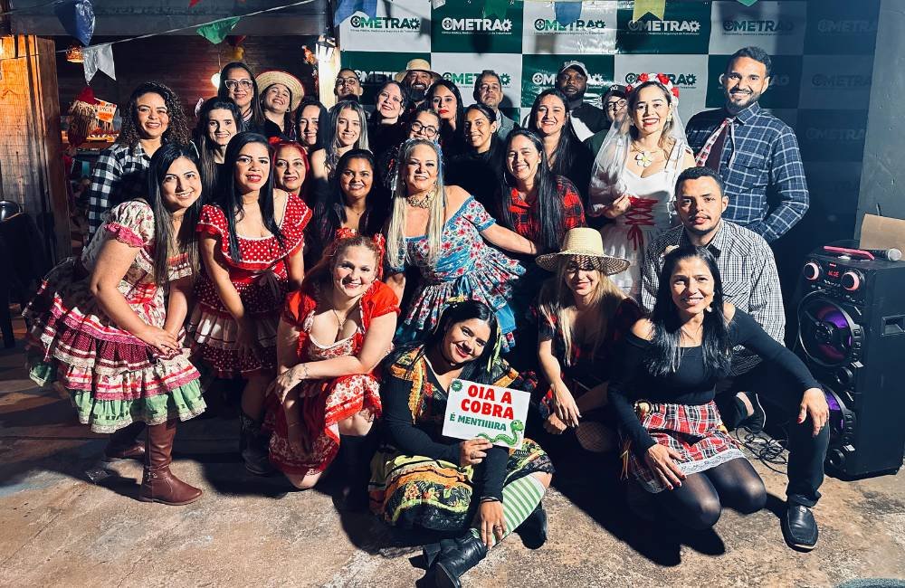 Uma festa pra lá de bão! Veja como foi o 1º Arraiá da Metra!