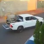 Vídeo flagra furto de betoneira em obra no setor Epaminondas I, em Jataí