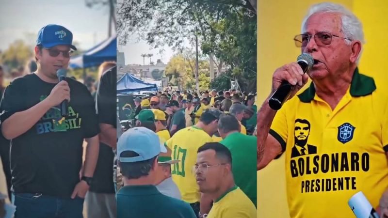 VÍDEO | Mobilização em Jataí integra série de protestos da direita no país