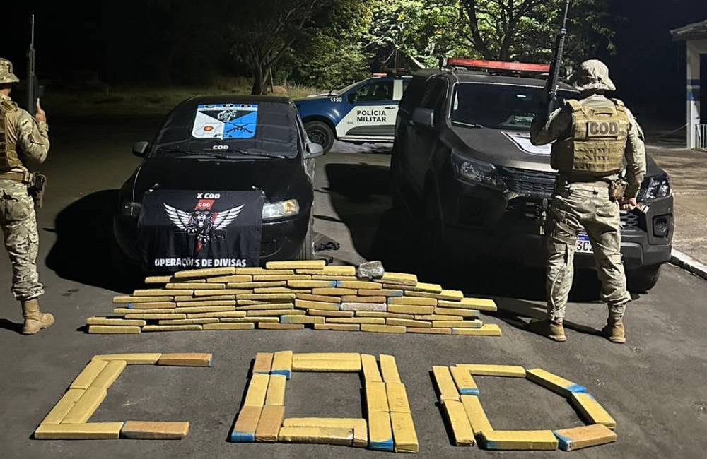 COD prende traficante e apreende 100 kg de maconha em operação no Sudoeste goiano
