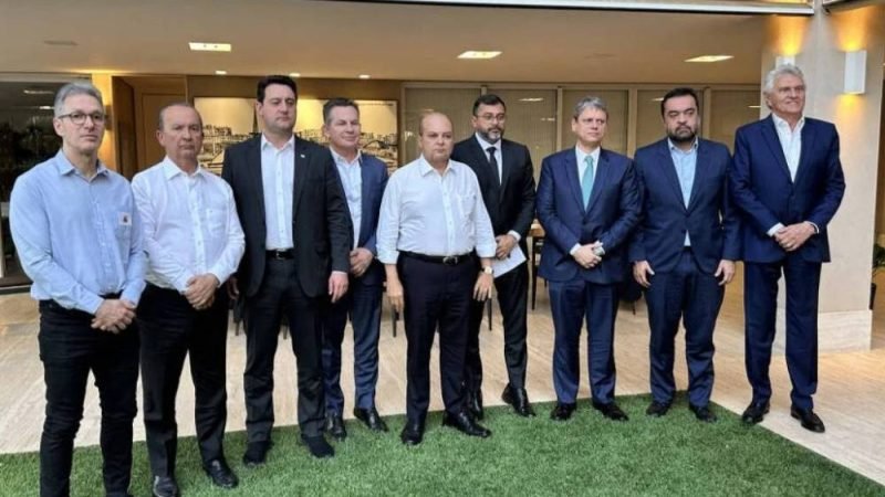 Caiado, sobre união de governadores de direita em 2026: ‘impossível no 1º turno’