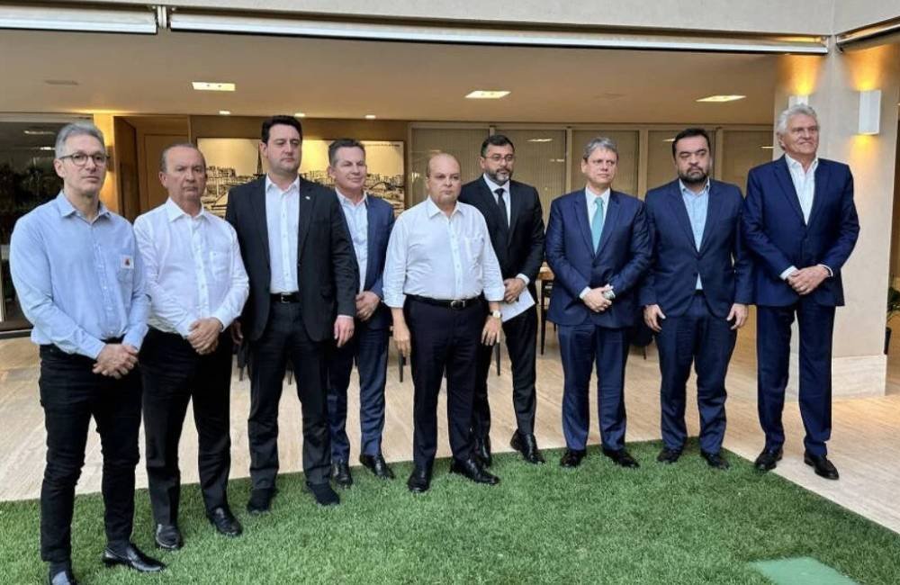 Caiado, sobre união de governadores de direita em 2026: ‘impossível no 1º turno’