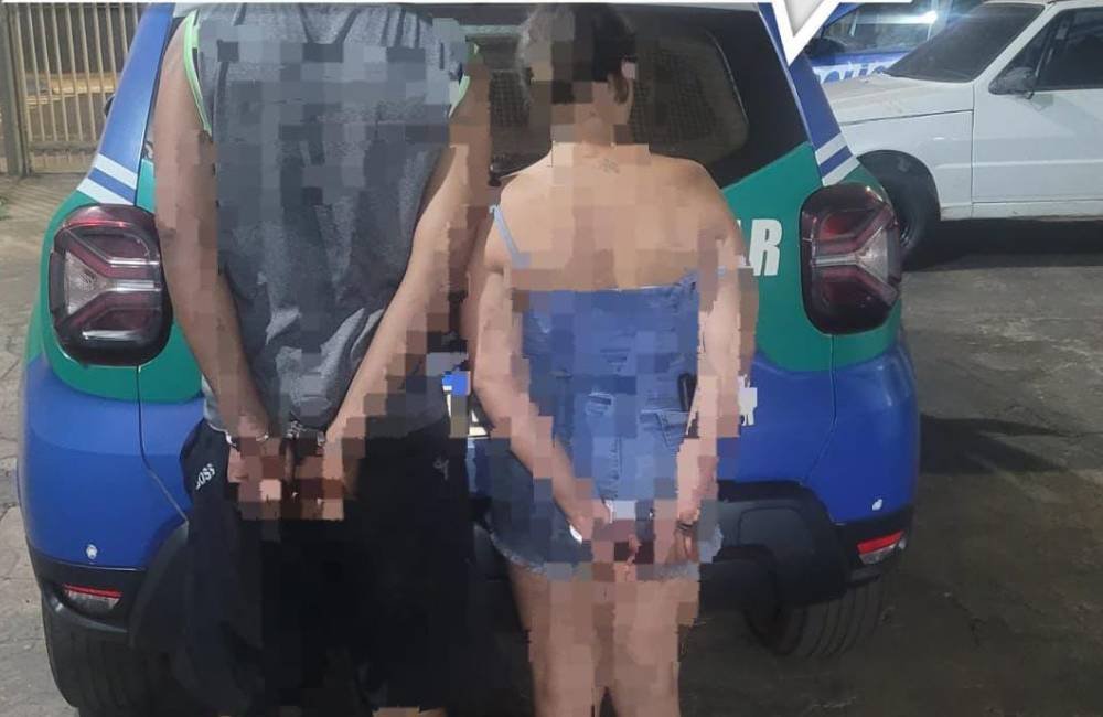 Casal é preso por furto de celular em Santa Helena de Goiás após ação rápida da Polícia Militar