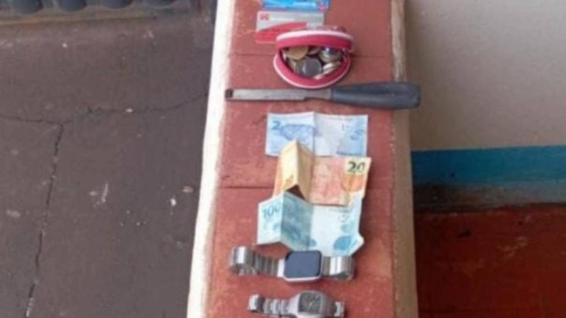 Homem com tornozeleira eletrônica é preso após furto qualificado em residência no Centro de Caçu