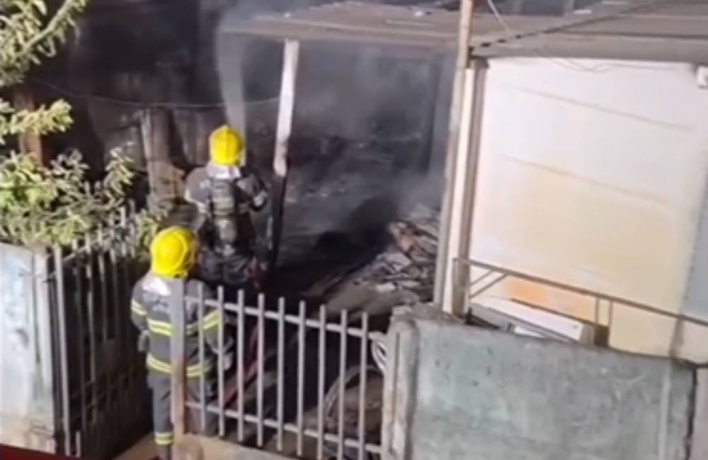 Incêndio em residência no Jardim América, Rio Verde, deixa vítima fatal e homem ferido