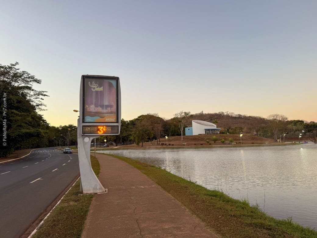 Massa de ar polar derruba temperaturas em Goiás; Jataí registra 3°C no Lago JK nesta manhã