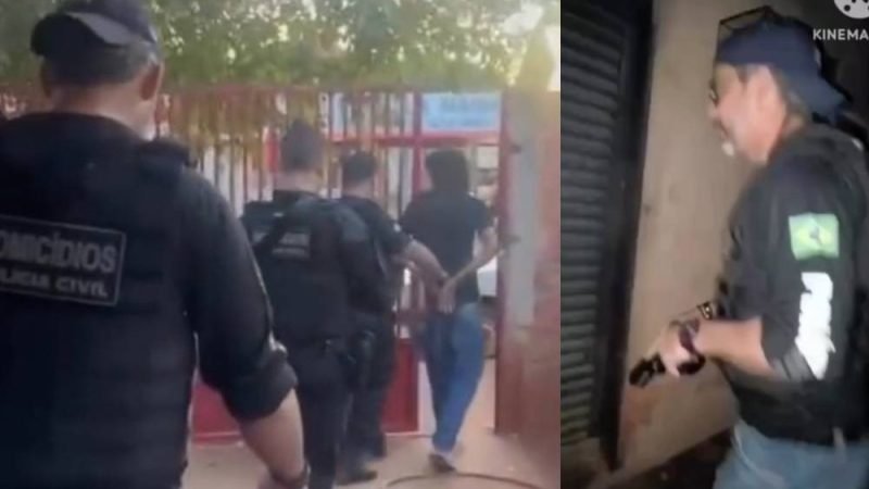Operação Área Livre: vídeo registra ação tática da Polícia Civil em residência investigada