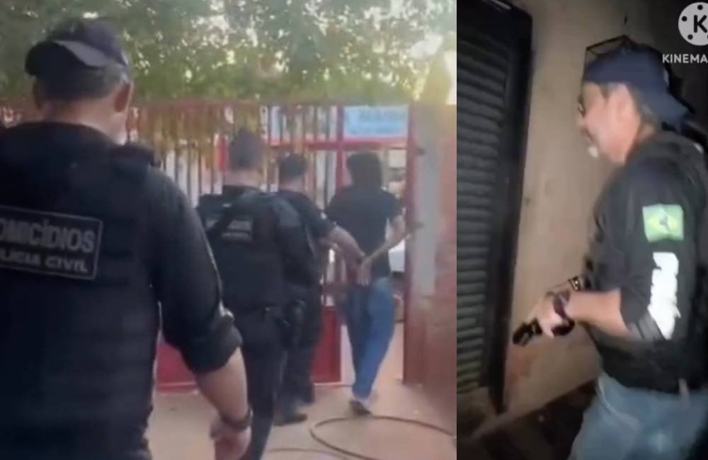 Operação Área Livre: vídeo registra ação tática da Polícia Civil em residência investigada
