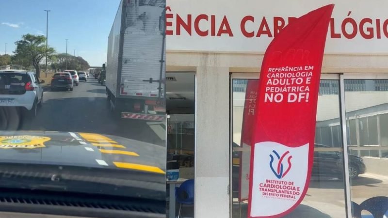VÍDEO | PRF garante chegada de paciente para transplante após congestionamento na BR-060