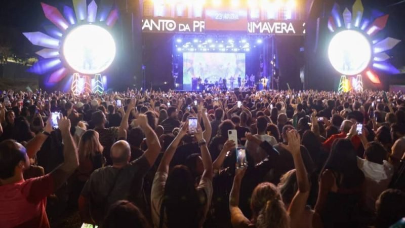 Pirenópolis recebe 70 atrações musicais gratuitas no Canto da Primavera 2025