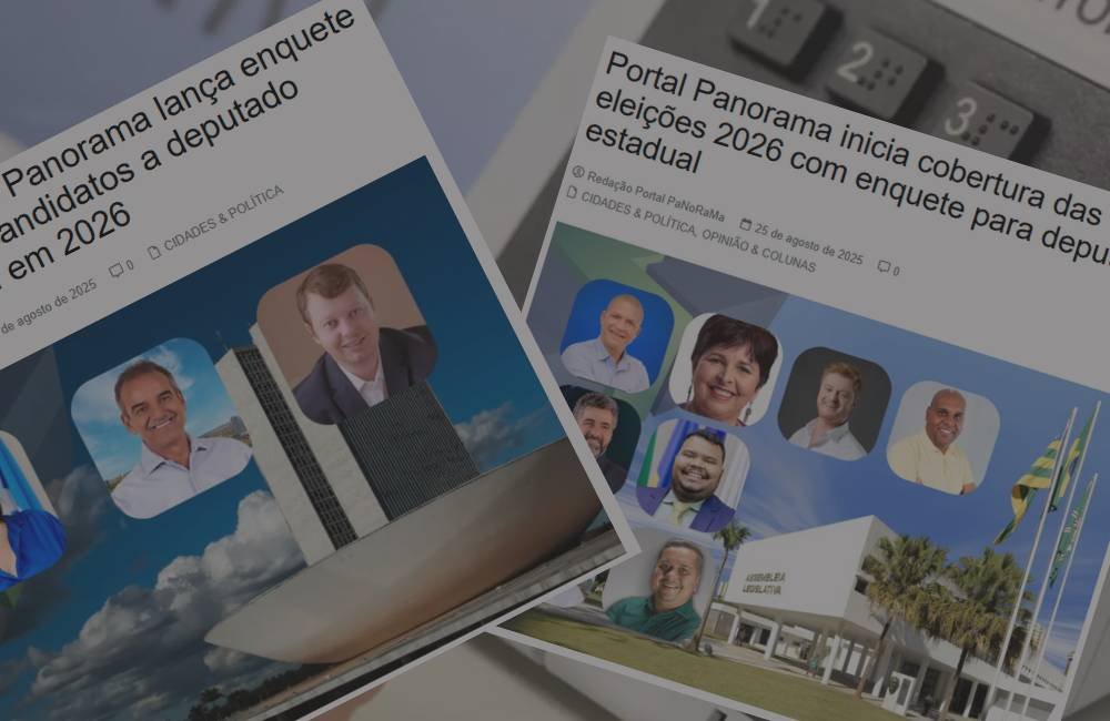 Portal Panorama divulga resultado de enquete com nomes sugeridos pelos internautas para deputado estadual e federal em Jataí