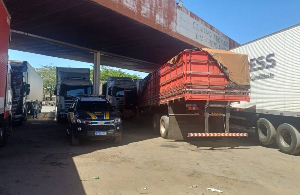 Quadrilha de furtos em rodovias é desmantelada: PRF apreende 22 rodas de caminhões em Goiás