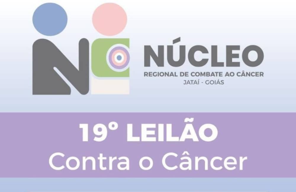 19º Leilão beneficente em prol do Núcleo de Combate ao Câncer