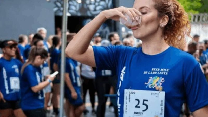Beer Mile chega a Goiânia: corrida de rua com chope promete diversão e adrenalina