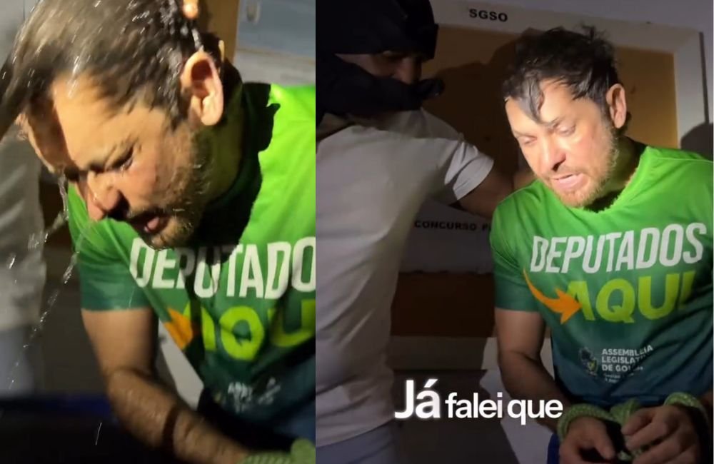 VÍDEO | Bruno Peixoto anuncia concurso da Alego com encenação polêmica e salários de até R$ 14 mil