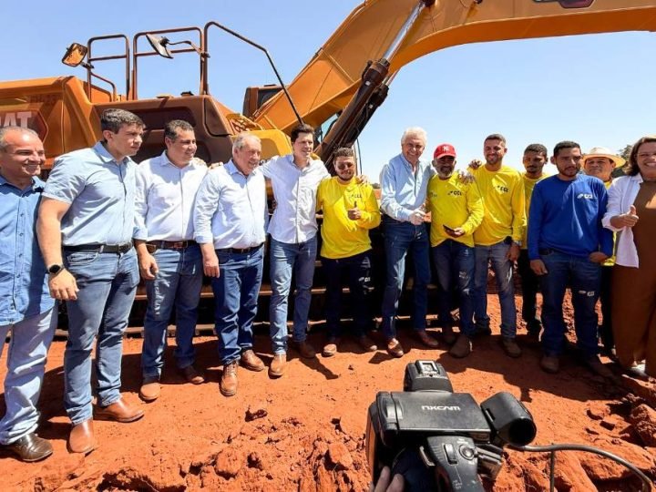 VÍDEO | Caiado lança obras de pavimentação das GOs 178 e 180 em Jataí