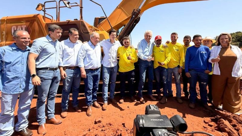 VÍDEO | Caiado lança obras de pavimentação das GOs 178 e 180 em Jataí