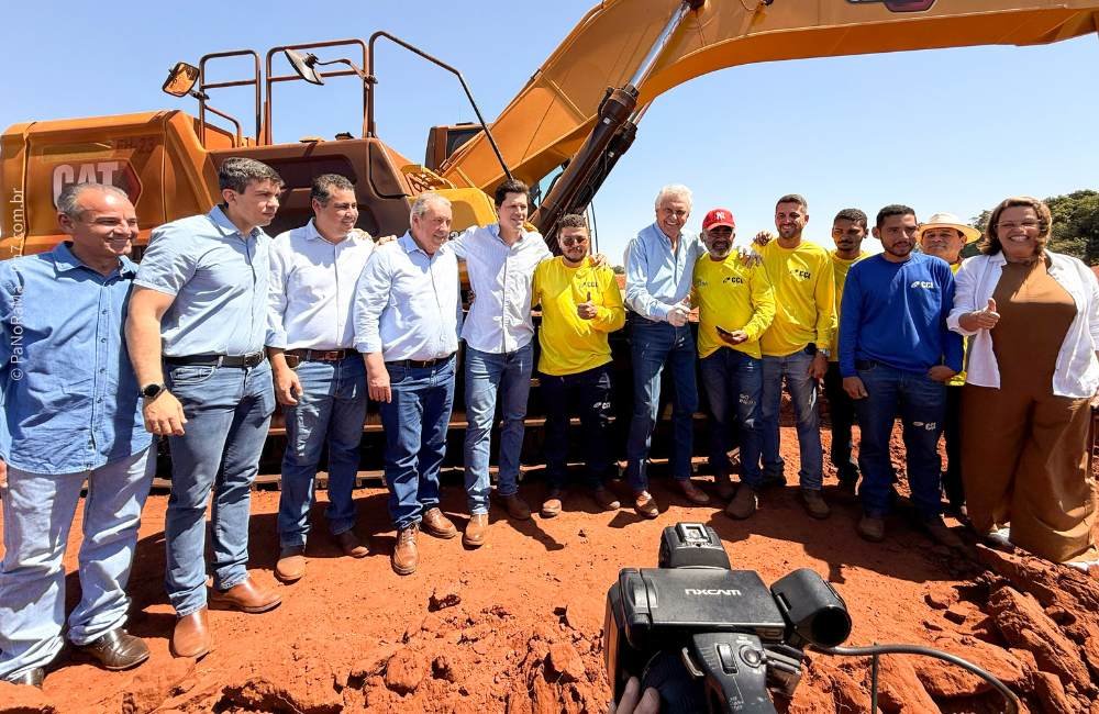 VÍDEO | Caiado lança obras de pavimentação das GOs 178 e 180 em Jataí