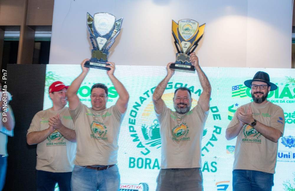 Galeria de fotos: Chegada e premiação da 2ª etapa do Campeonato Goiano de Rally 2025 – Bora pra Goiás