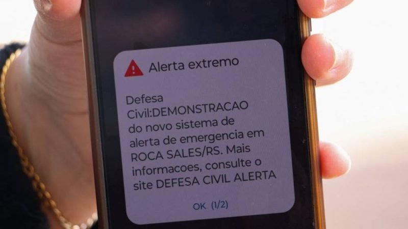 Defesa Civil de Goiás fará teste com envio de mensagens de alerta neste sábado (27)