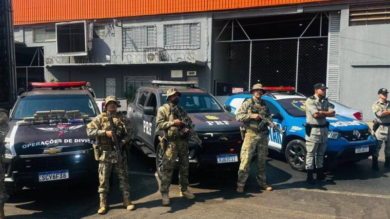 Drogas escondidas em máquina de confeitaria são apreendidas pela PRF e PMGO