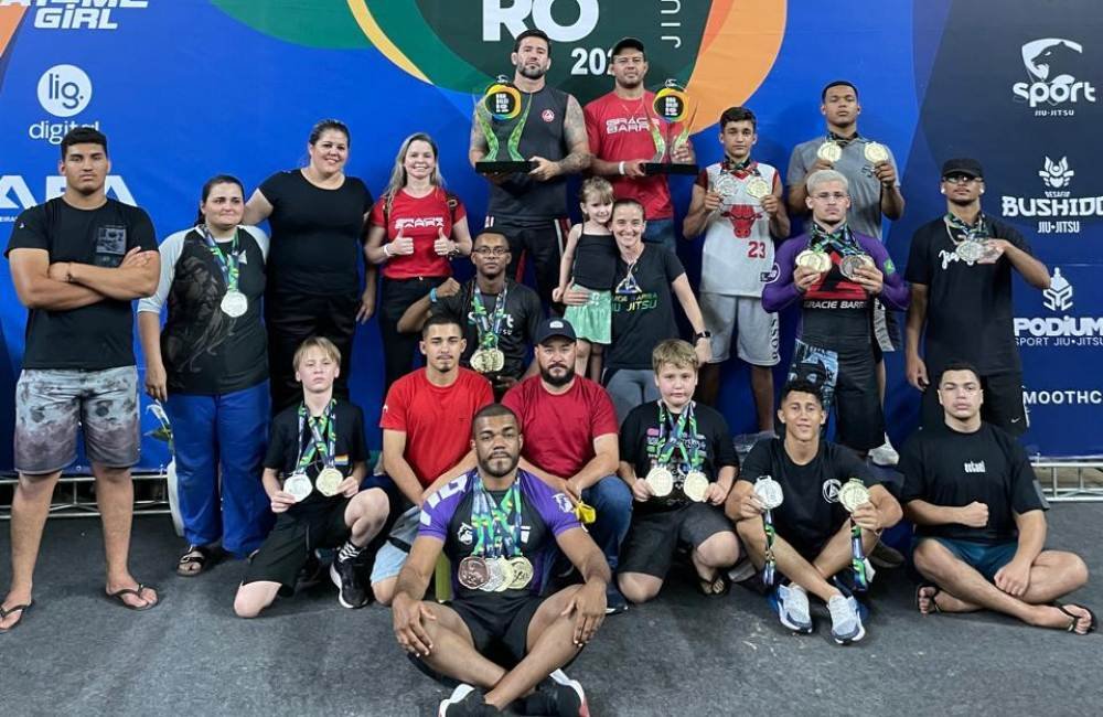 FOTOS | Equipe da Gracie Barra Jataí conquista 33 medalhas no Campeonato Brasileiro de Jiu-Jitsu em Goiânia