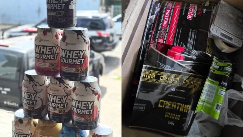 Esquema descoberto vendia whey e creatina fakes em sites conhecidos