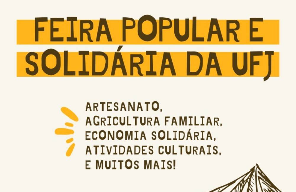 Feira Popular e Solidária da UFJ movimenta Jataí com cultura, economia e inclusão social