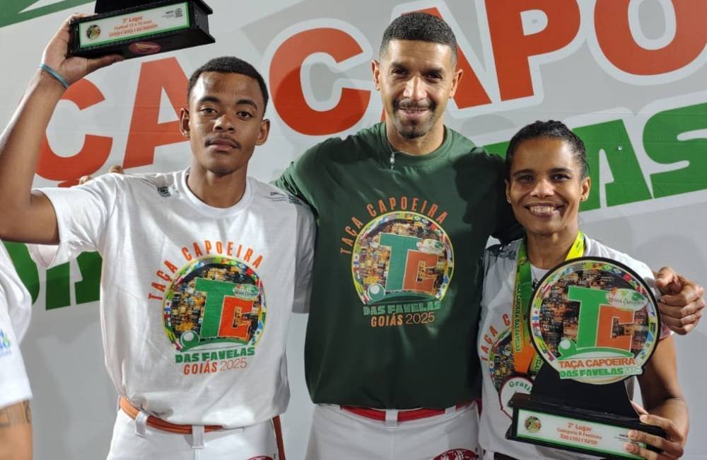 Goiânia recebeu a 2ª Taça Capoeira das Favelas com destaque para capoeiristas de Jataí