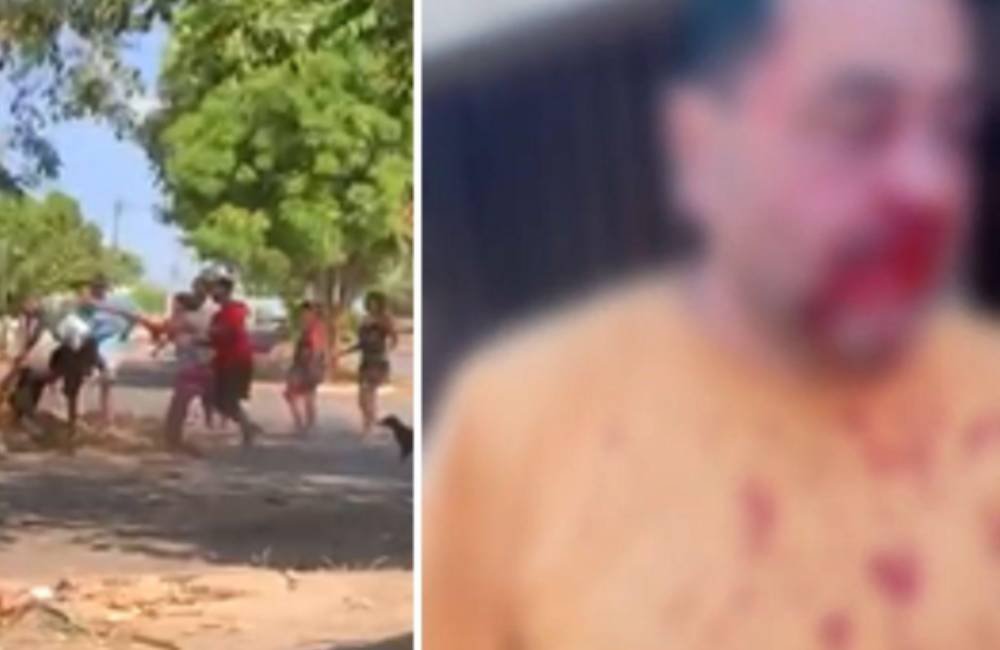 VÍDEO| Morador é espancado por adolescentes após reclamar de pedras jogadas em casa em Goiânia