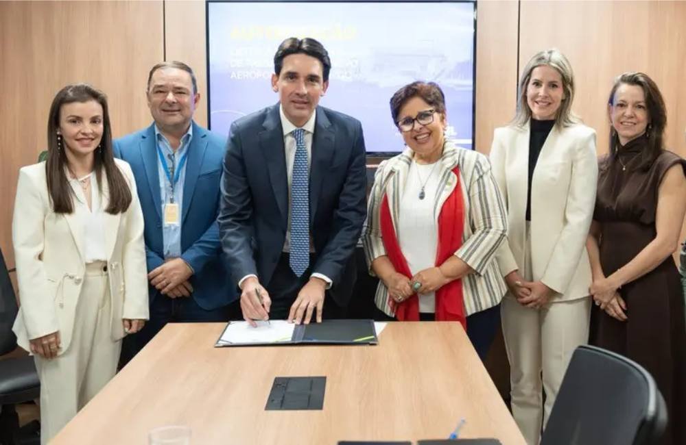 VÍDEO | Prefeito Geneilton Assis e deputadas Bia de Lima e Marussa Boldrin celebram investimento de R$ 12,4 milhões no Novo Aeroporto de Jataí