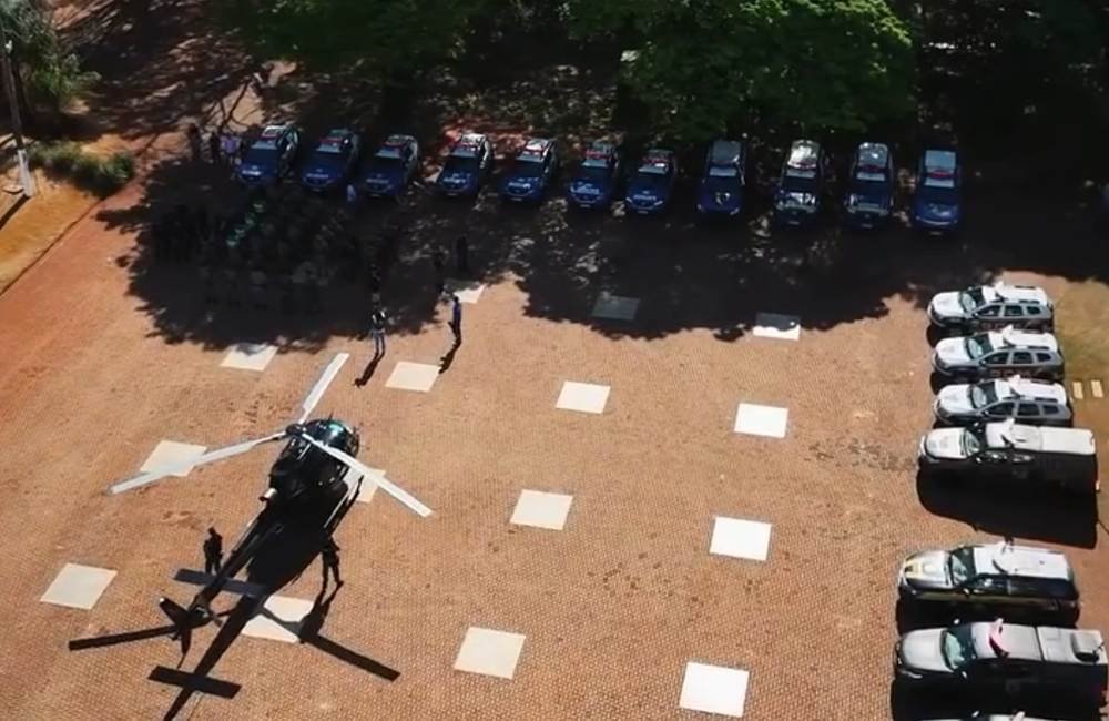A Operação Sentinela II em Jataí foi lançada nesta quarta (03) com apoio do GRAER e forças policiais para reforçar a segurança. Veja o vídeo