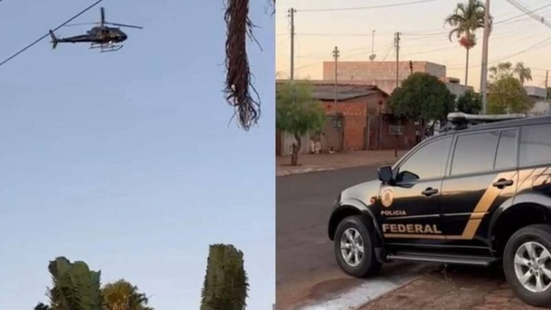 VÍDEO | PF deflagra operação em Jataí e mira quadrilha suspeita de comandar tráfico de drogas no Sudoeste de Goiás