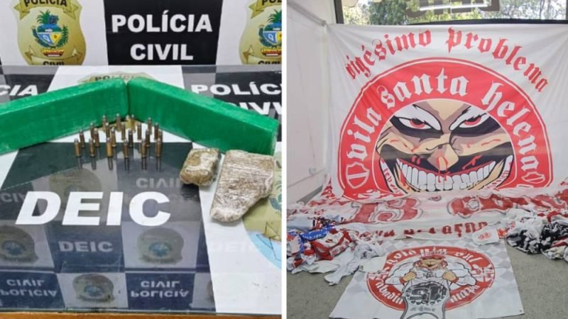 Polícia Civil prende líder de torcida violenta em operação “Bola da Vez” em Goiânia
