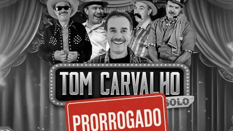 Show de Tom Carvalho em Jataí é adiado e nova data será divulgada em breve