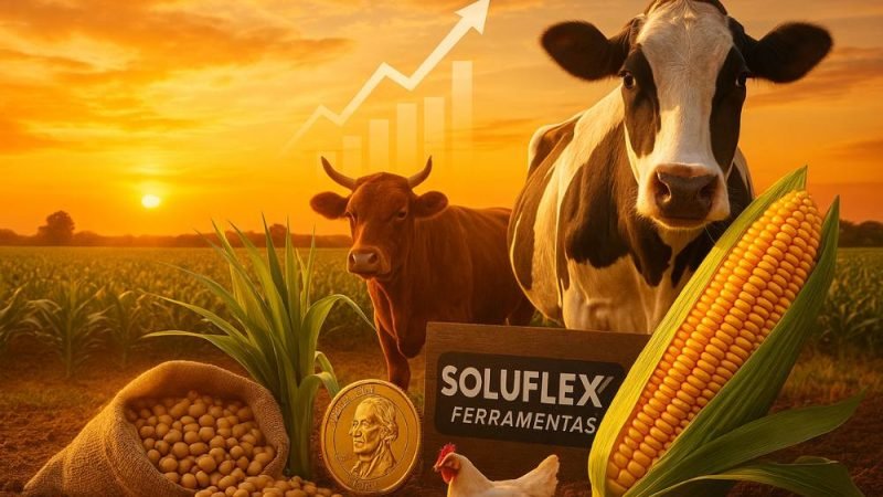 Cotações do agronegócio em Jataí (24/09): soja, milho e pecuária registram ajustes no mercado