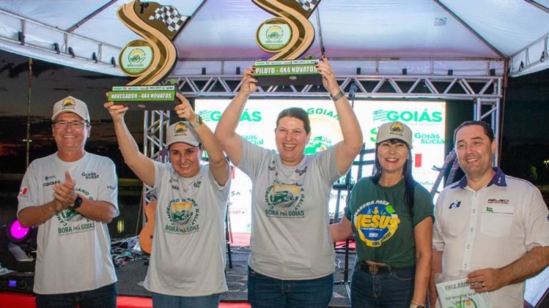 GALERIA DE FOTOS | Confira as fotos da chegada e premiação da 3ª etapa do Campeonato Goiano de Rally 2025