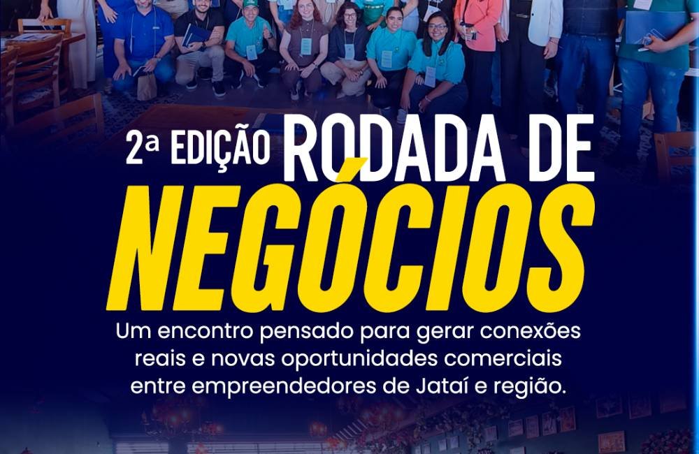 ACIJ abre inscrições para a 2ª Edição da Rodada de Negócios em Jataí