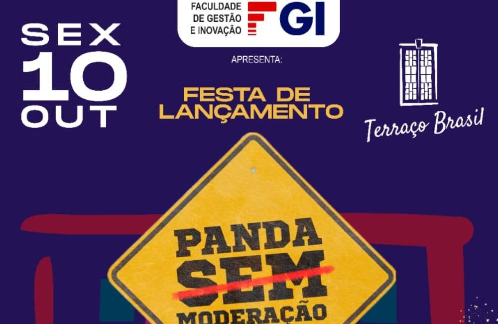 AGENDA: Festa de lançamento Panda Sem Moderação agitará sexta-feira (10)