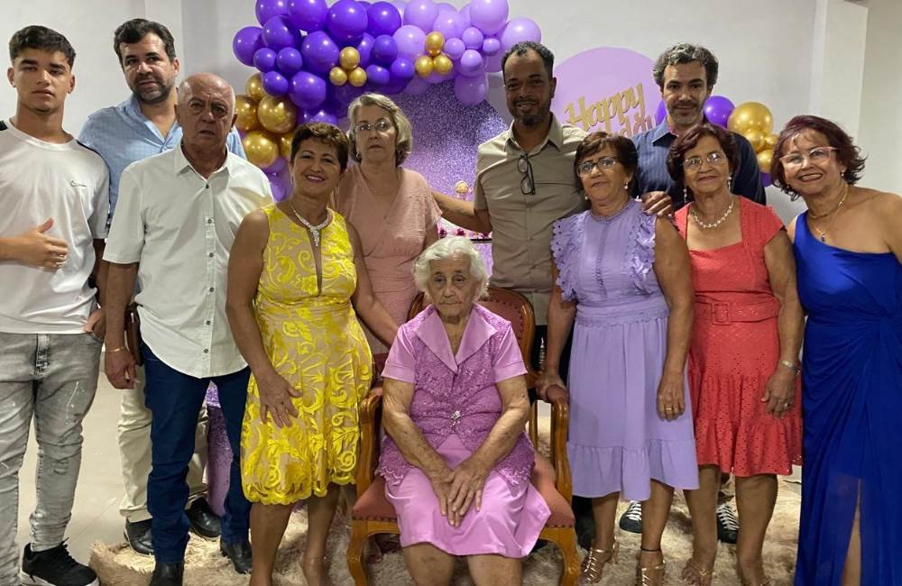 FOTOS | Centenário de Dona Tonha celebra uma vida marcada por fé, família e tradição em Jataí