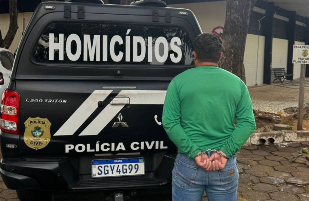 VÍDEO| Suspeito de tiroteio no centro de Jataí é preso em operação da Polícia Civil