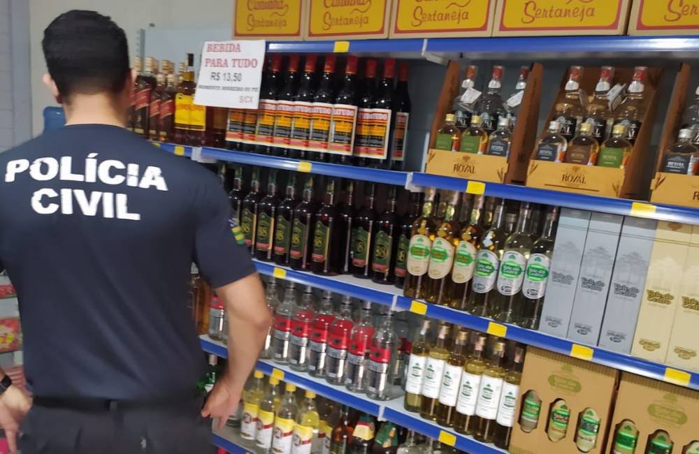 VÍDEO: Força-Tarefa Integrada “Metanol” é lançada em Jataí para fiscalizar bebidas