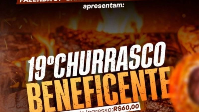 AGENDA| 19º Churrasco Beneficente em prol do Núcleo de Combate ao Câncer de Jataí reúne sabor e esperança