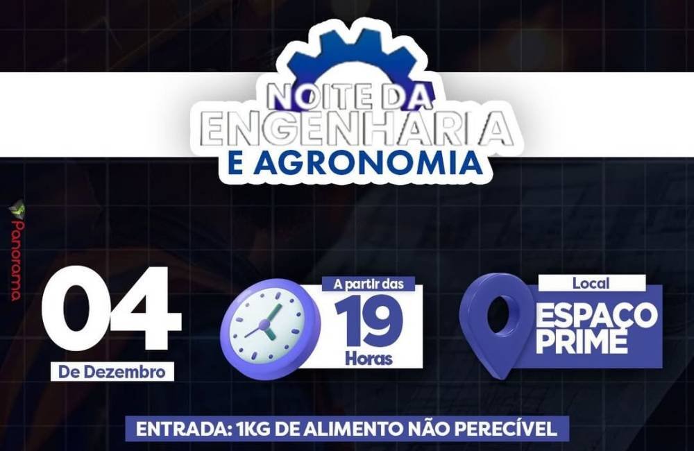 AGENDA| Noite da Engenharia e Agronomia reúne profissionais e acadêmicos em Jataí no dia 4 de dezembro