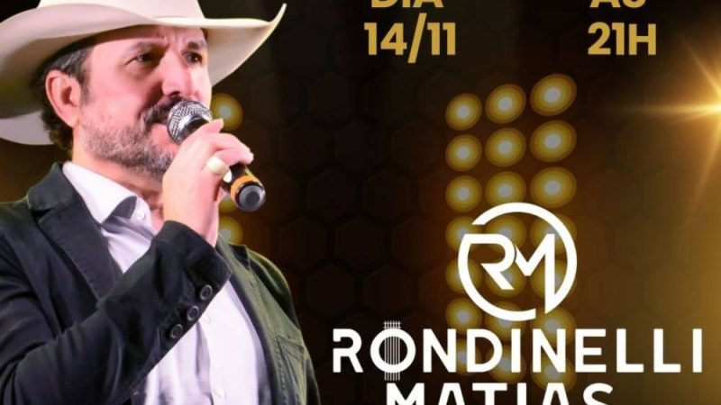 AGENDA| Rondinelli Matias agita a noite do Rodeio Choperia nesta sexta-feira em Jataí