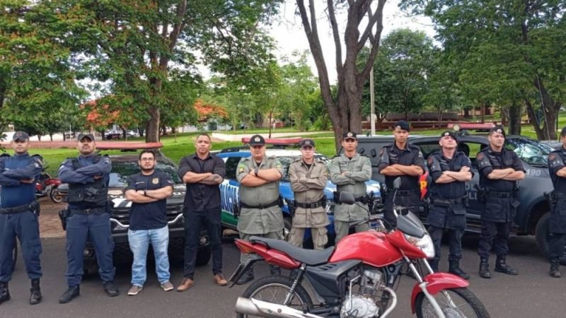 Ação integrada das forças de segurança prende suspeito de roubo violento em Jataí