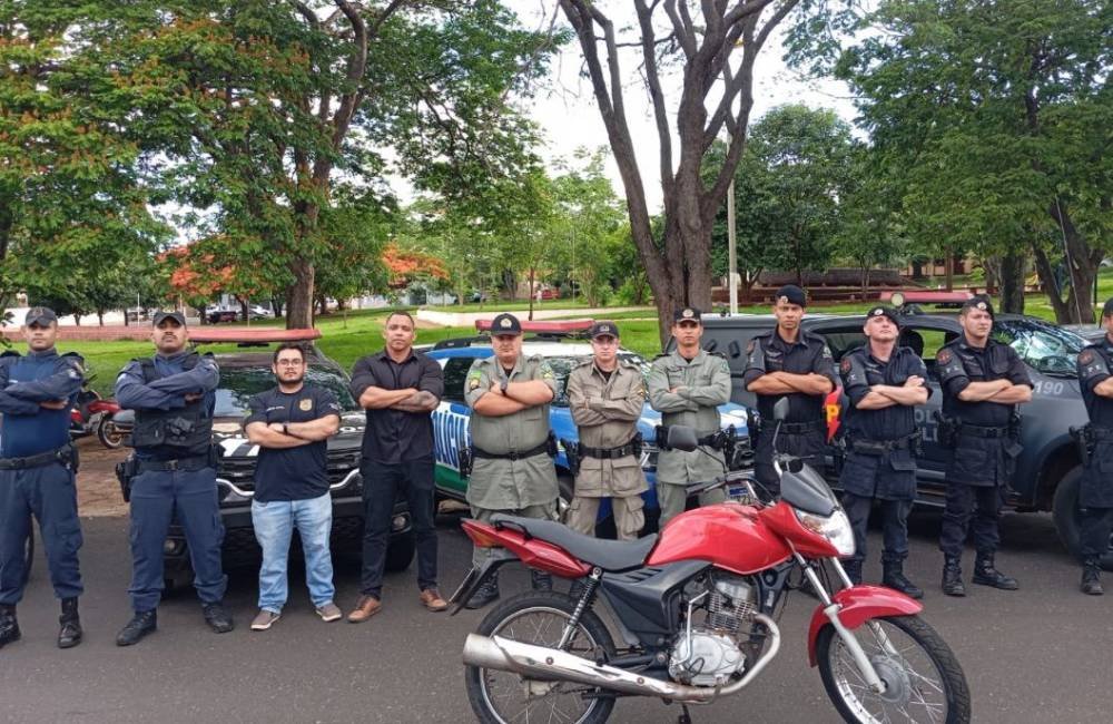 Ação integrada das forças de segurança prende suspeito de roubo violento em Jataí